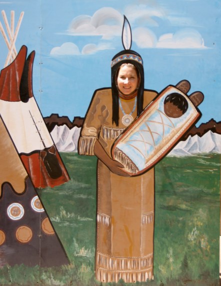 Indian name given to me 'Crazy Woman'